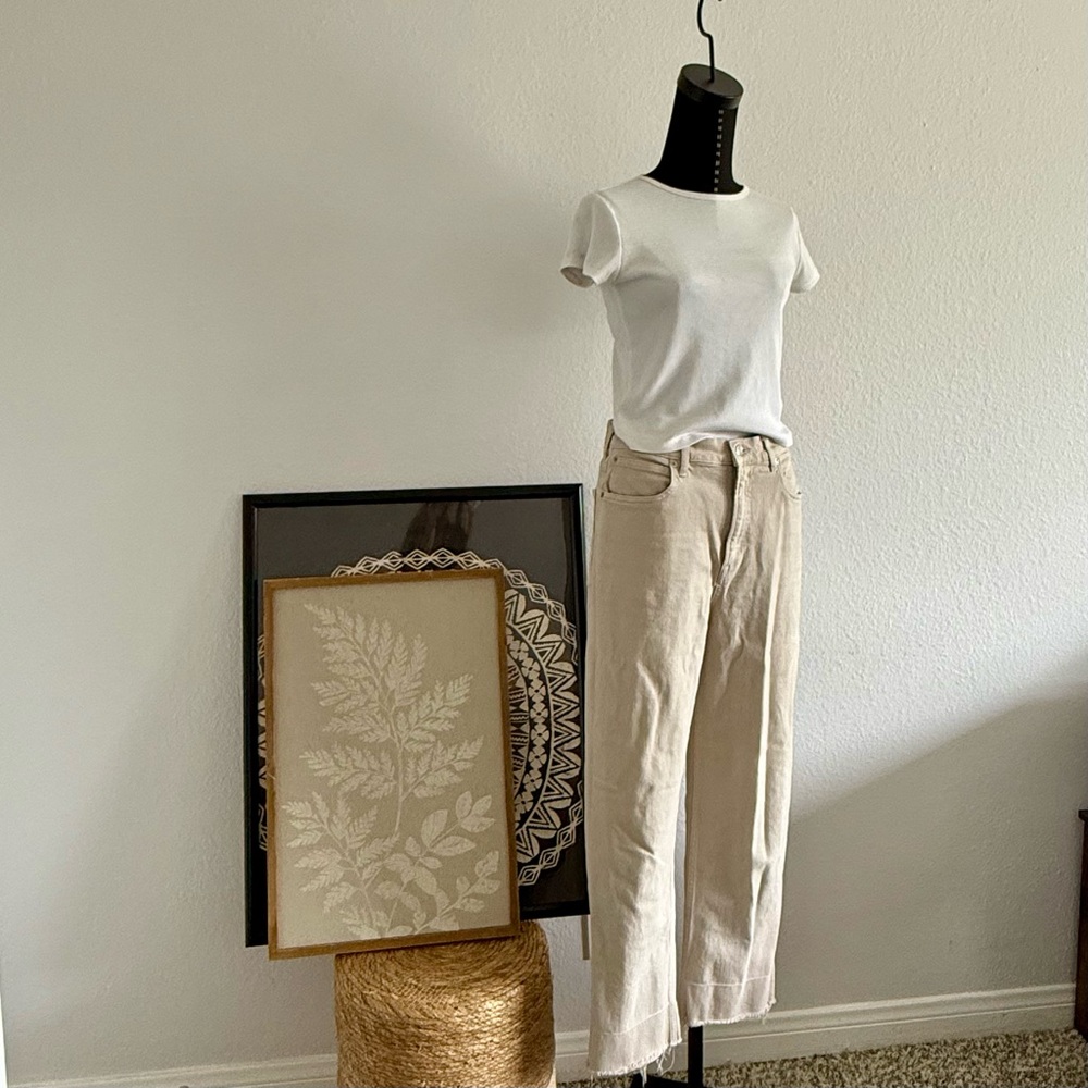Everlane Khaki The Way High-Rise Jeans